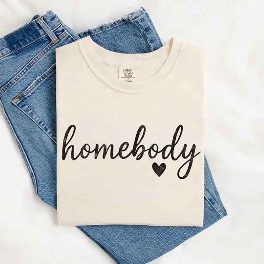 Homebody Comfort Colors Casual Relaxed Fit Shirt