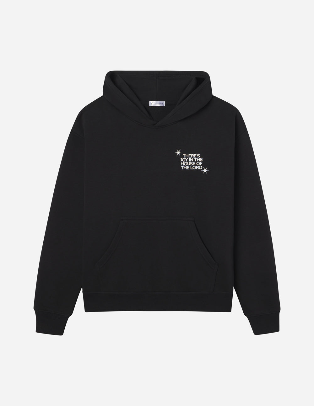 Unisex Hoodie Relaxed Fit House of the Lord Black