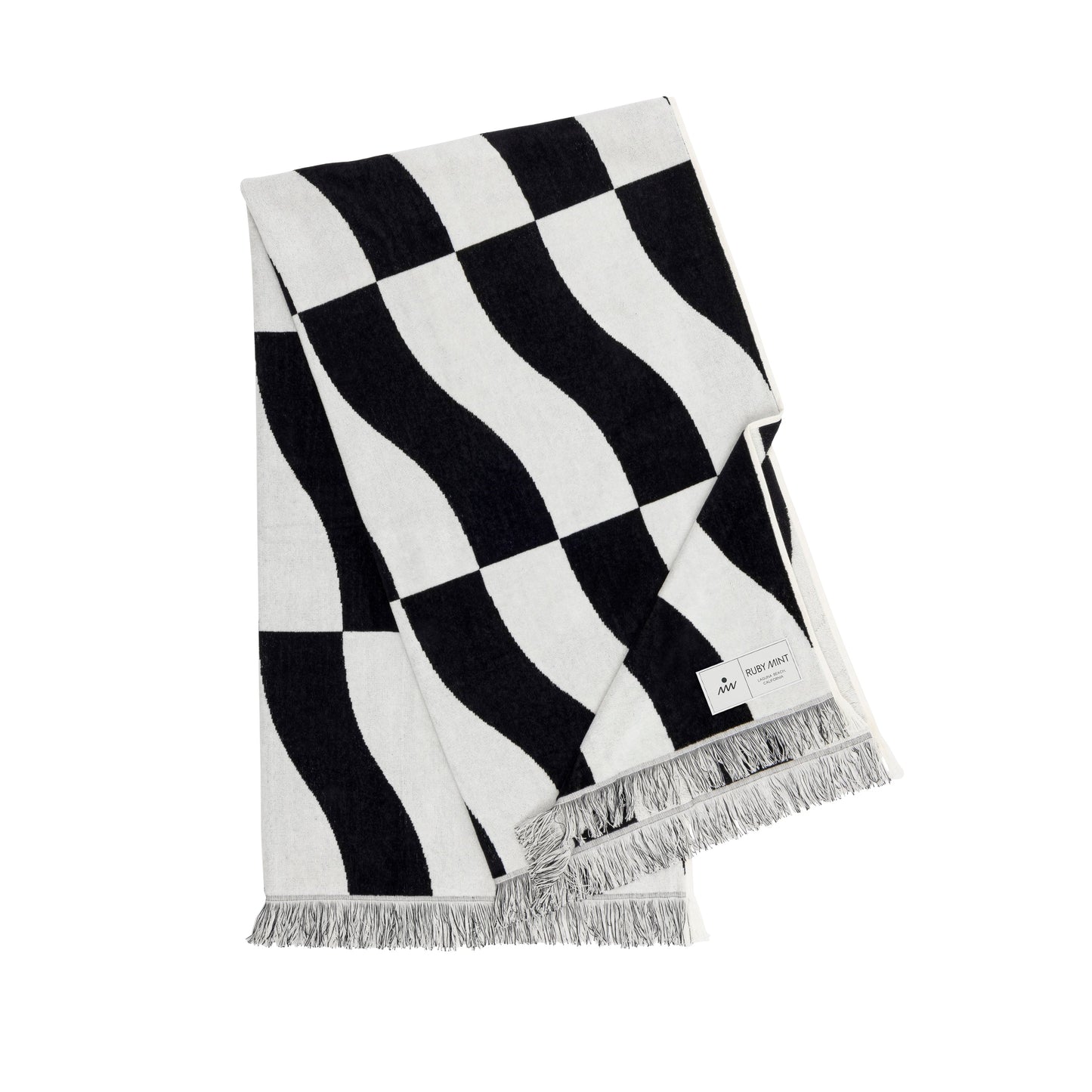 Hydra Oversize Cotton Throw Blanket 450 GSM Ruby Mint