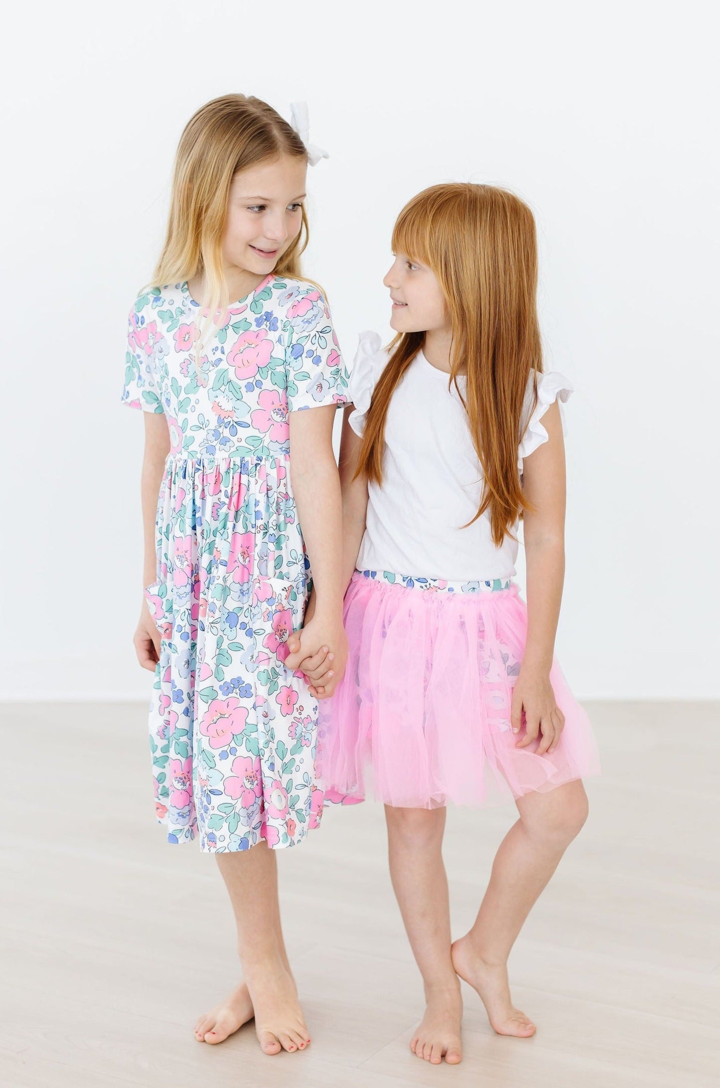 Hydrangea High Waisted Tutu Shorts Mila & Rose