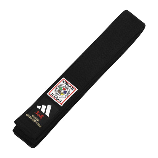 Black Belt IJF Approved Competition Belt Adidas