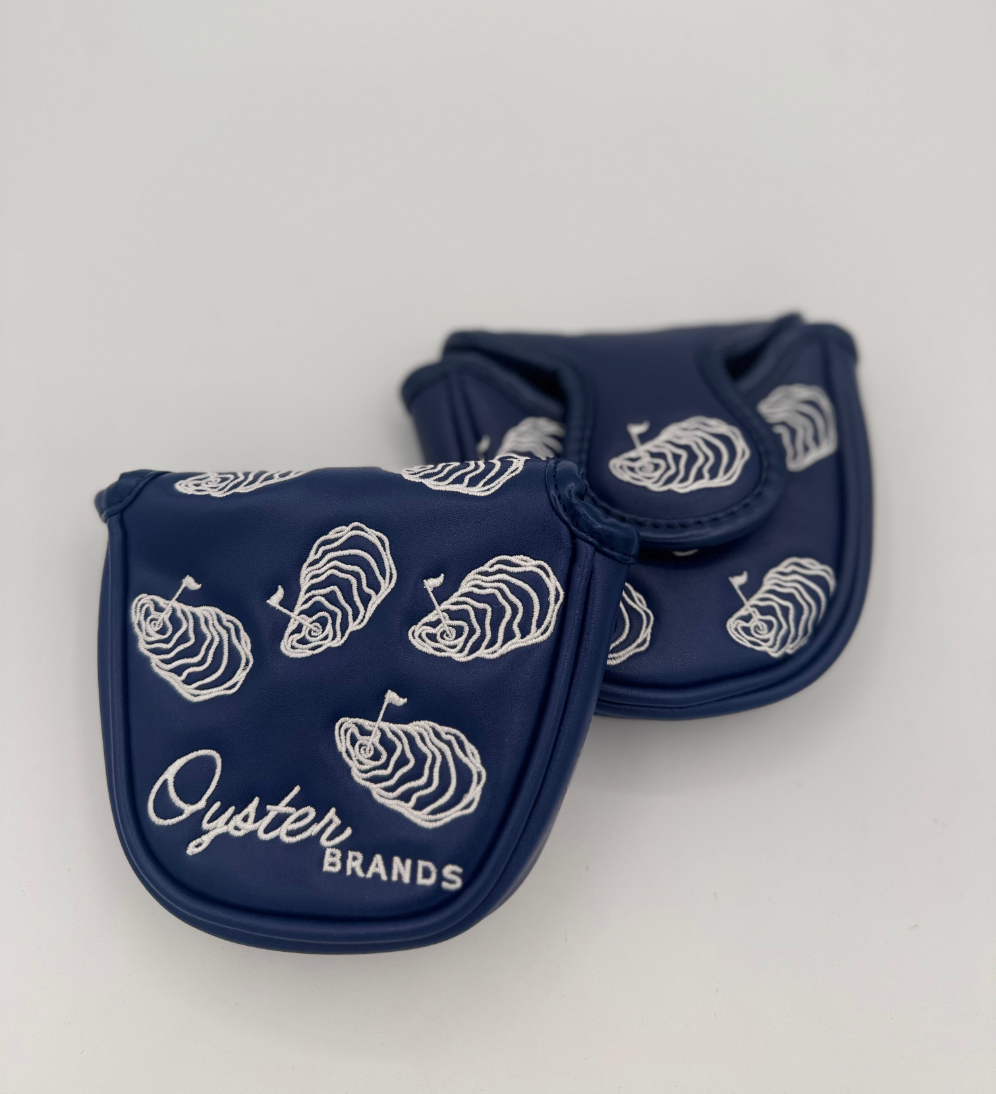 Mallet Putter Cover Leather Magnetic Closure The Gimme Oyster Brands