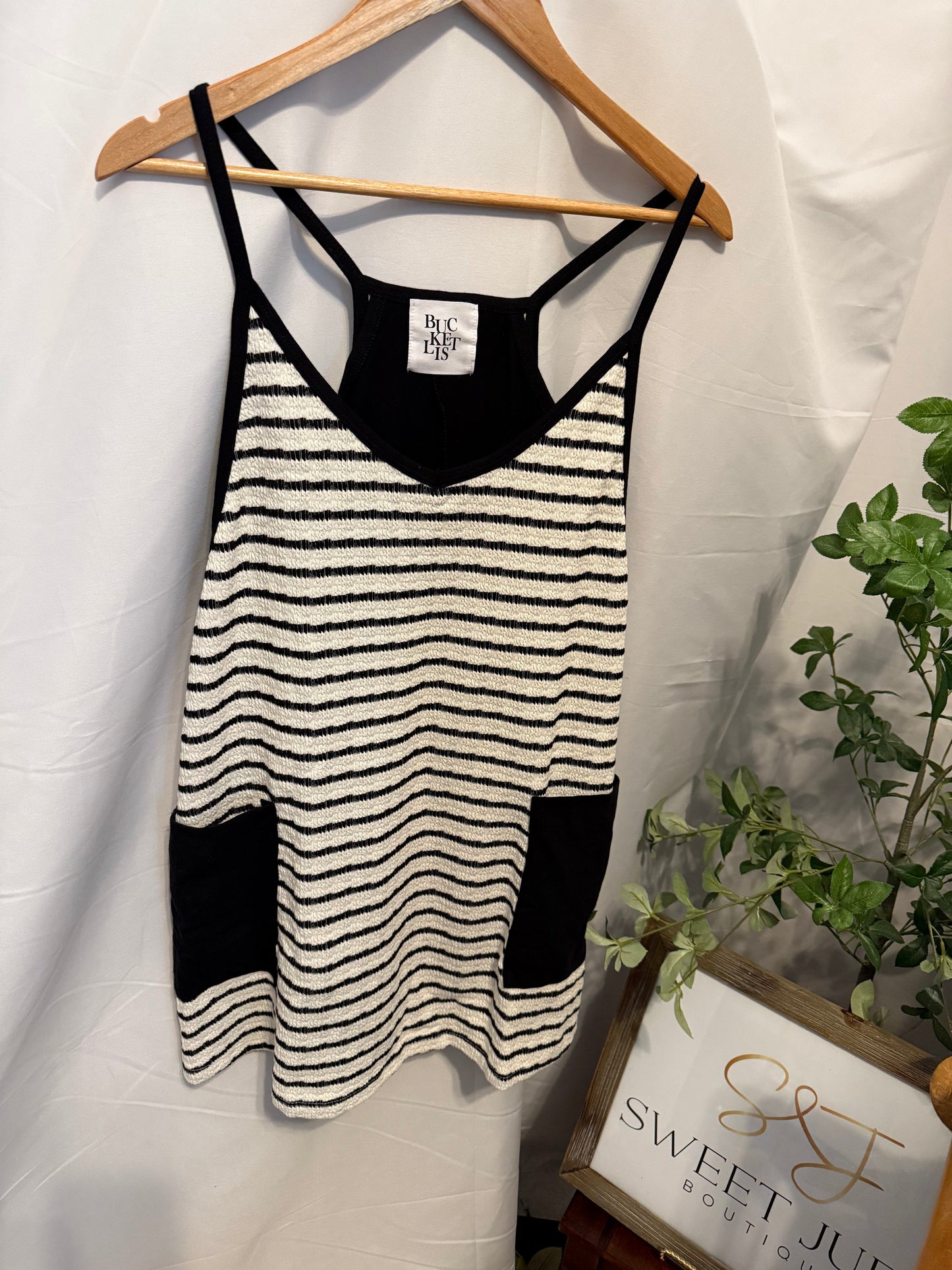 Sporty Stripe Print Mini Dress with Built-in Romper Liner