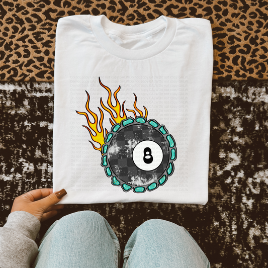 Flame8 Durable Ball Tee and Sweatshirt Combo