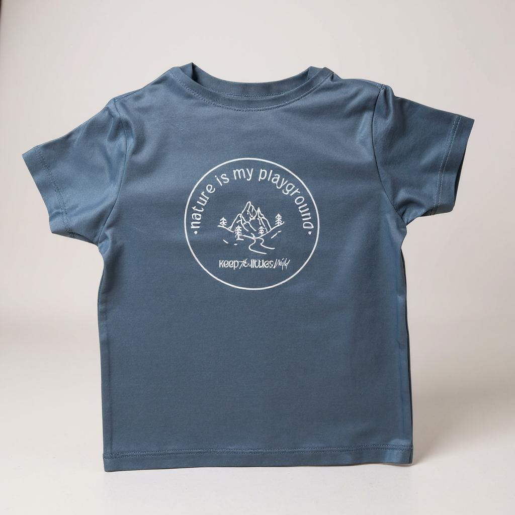 Blue Bamboo Soft Stretch Shirt Nature Is My Playground