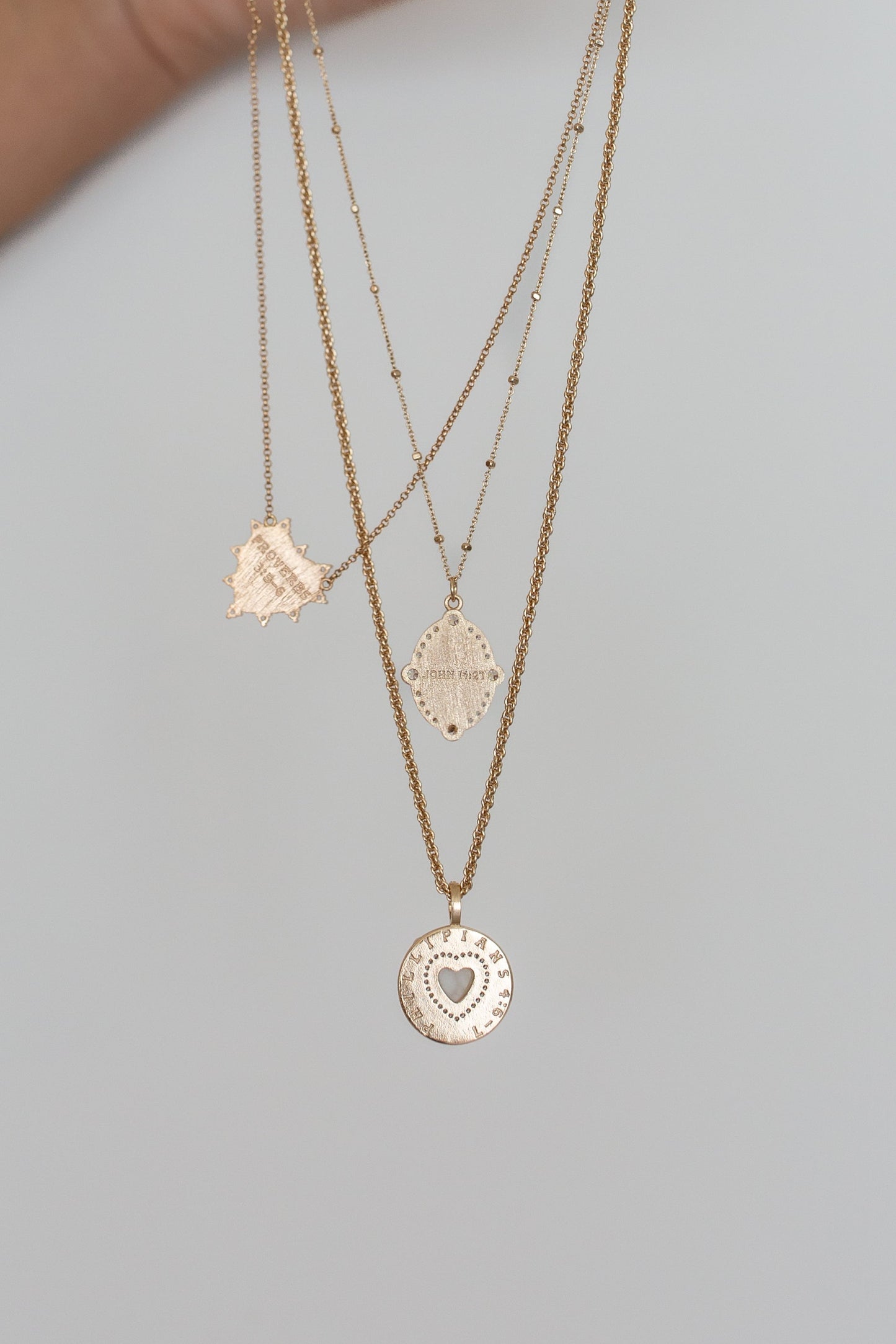 Heart of Trust Necklace - Gold
