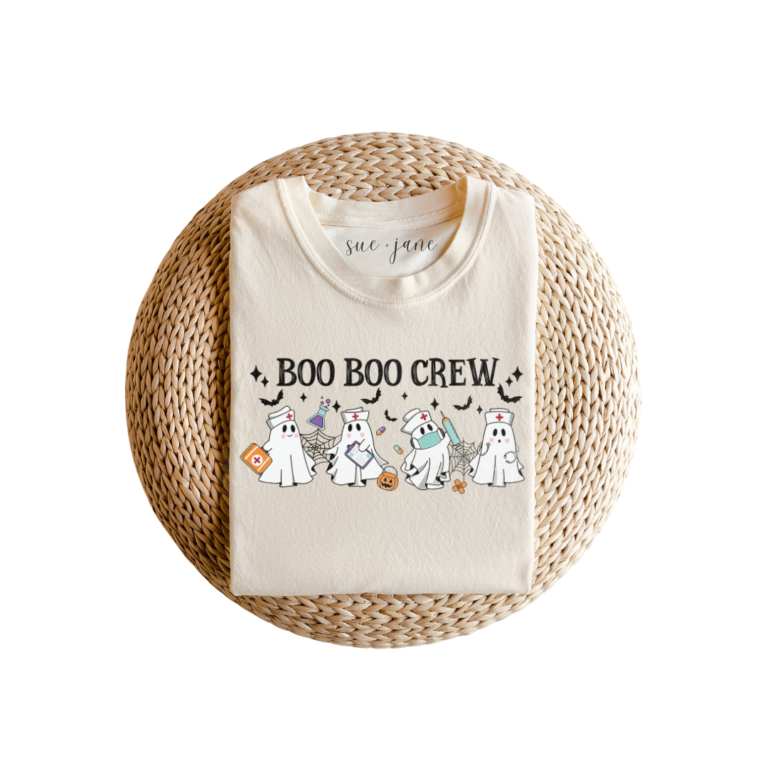 Organic Cotton Relaxed Tee Boo Boo Crew