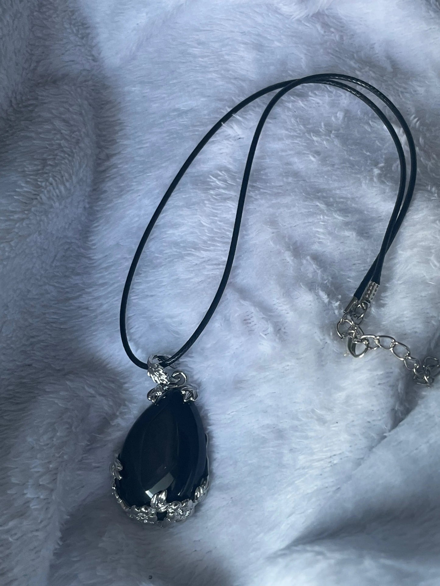 Rose Gem Stainless Steel Necklace Beauty by Dani