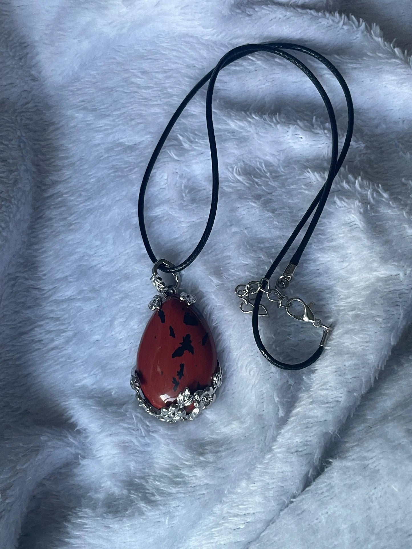 Rose Gem Stainless Steel Necklace Beauty by Dani