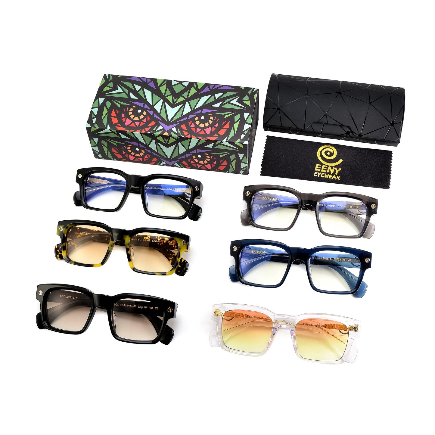 God Is Supreme Tinted Lenses Sunglasses Exclusive Eyes Inc