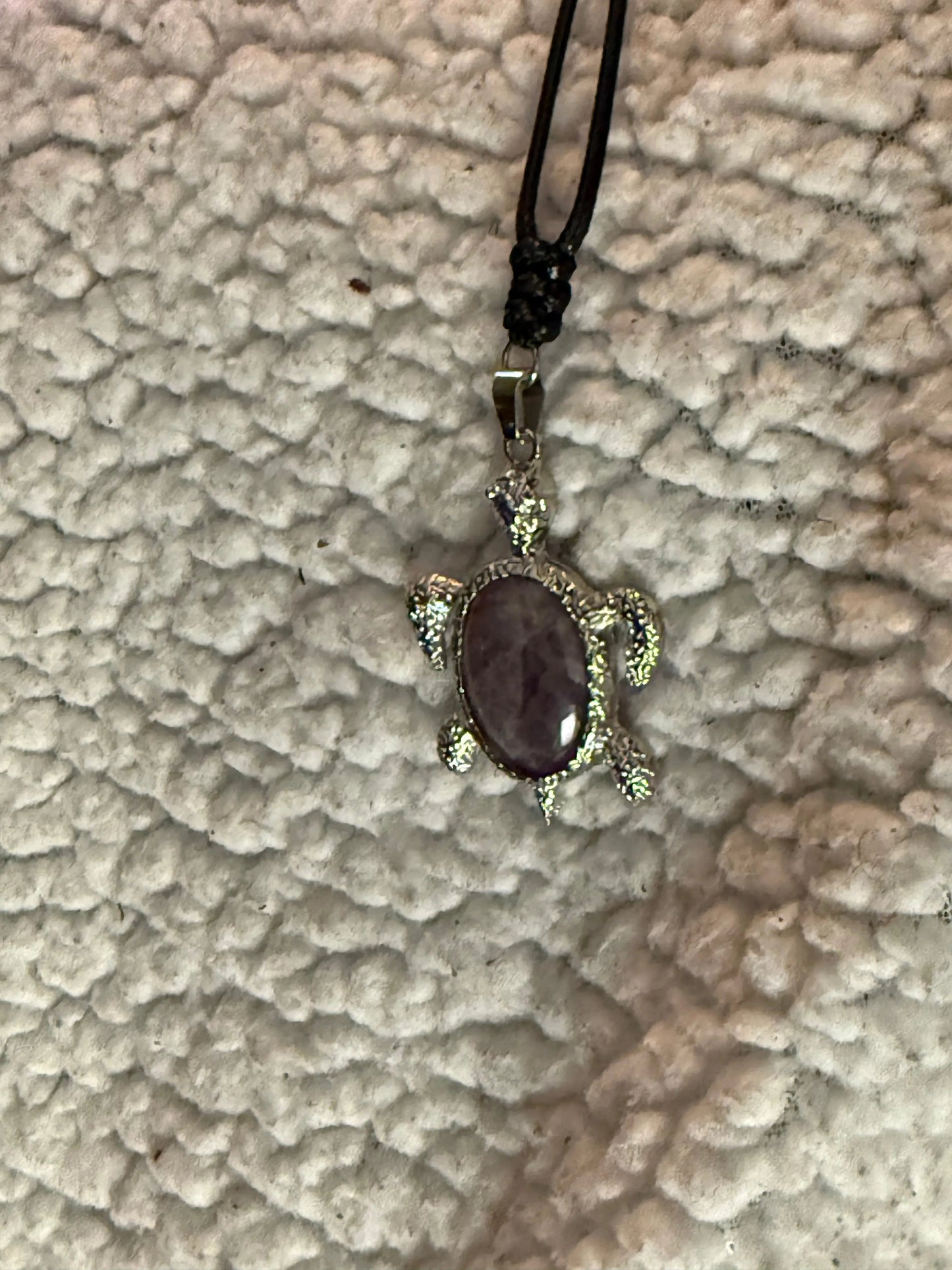 Adjustable Amethyst Pendant Necklace Jewelry Beauty by Dani