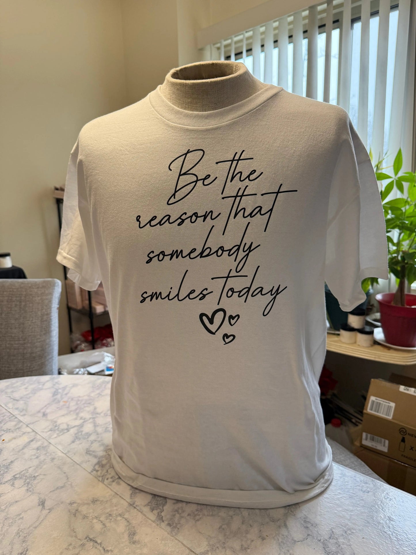 Be the Reason Inspirational Cotton T-shirt