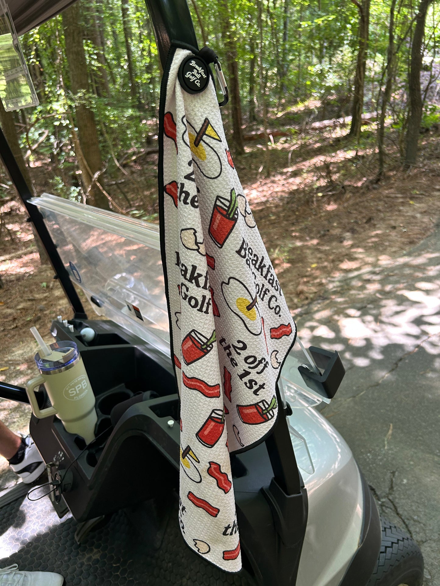 Breakfast Ball Absorbent Golf Towel Breakfast Ball Golf Co.