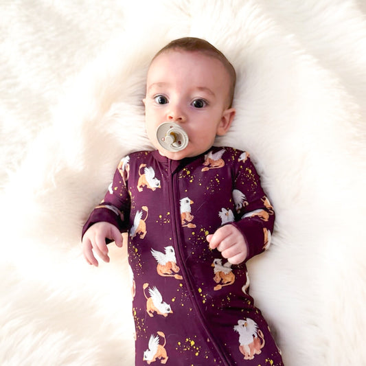 Bamboo Convertible Footie Soft One-Piece Laree + Co.