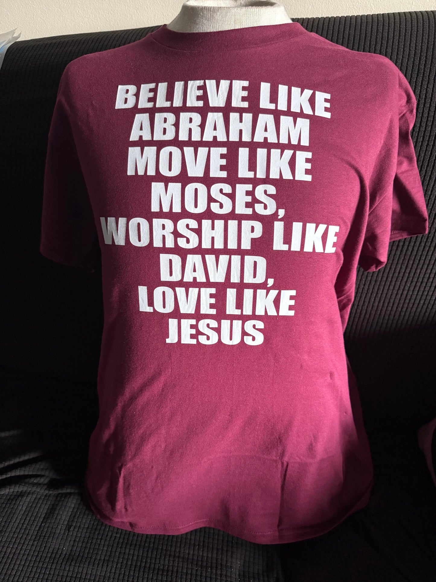 Believe Like Abraham Cotton T-Shirt Beauty by Dani