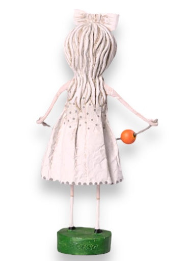 Ghoulie Girl Hand Painted Resin Halloween Figurine Lori Mitchell