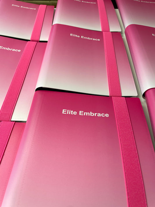 Professional Slider Book 160 Pockets ELITE EMBRACE