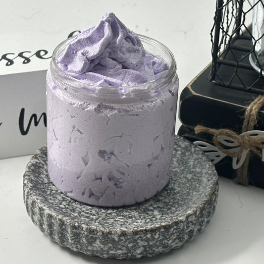 Sleepy Time Foaming Sugar Scrub with Lavender and Chamomile