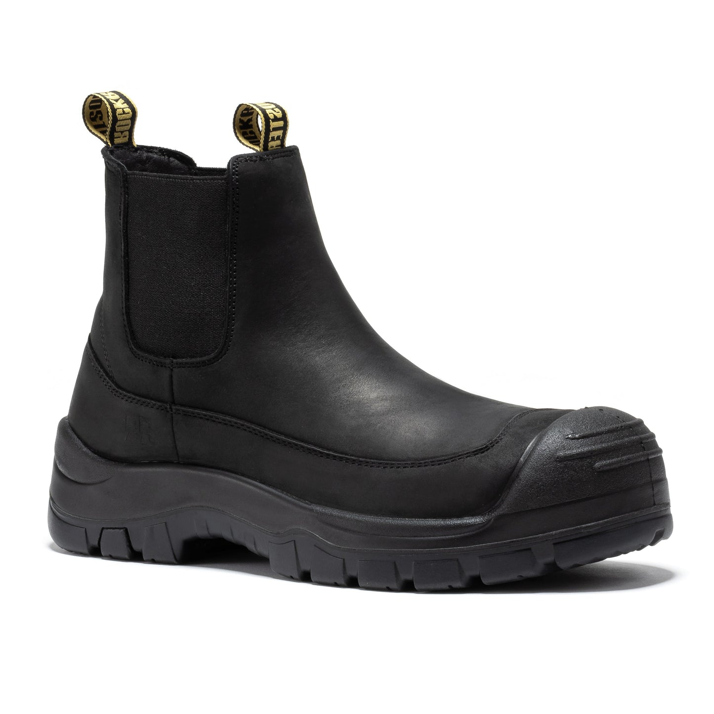 Woodland Brown 6 inch Composite Toe Pull-on Leather Work Boots ROCKROOSTER