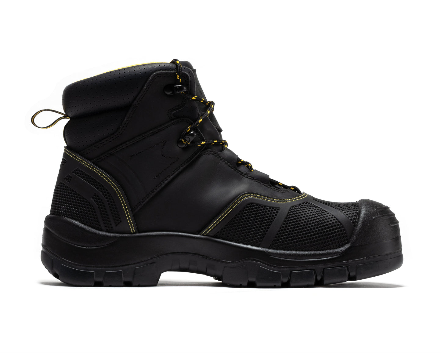 Waterproof Composite Toe 6 Inch Leather Work Boots ROCKROOSTER