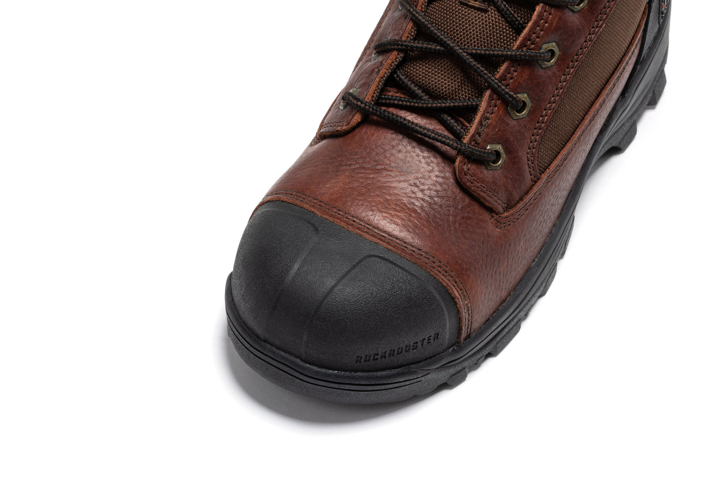 Brown Composite Toe 6 inch Waterproof Work Boots ROCKROOSTER