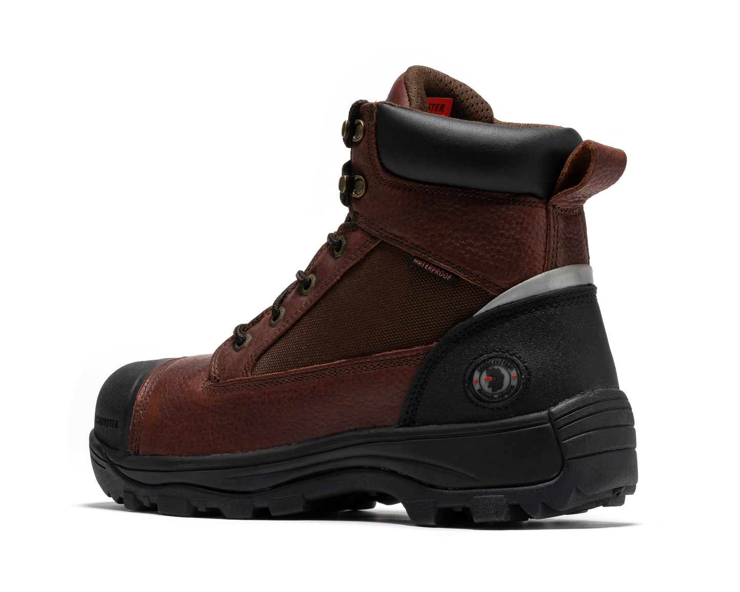 Brown Composite Toe 6 inch Waterproof Work Boots ROCKROOSTER