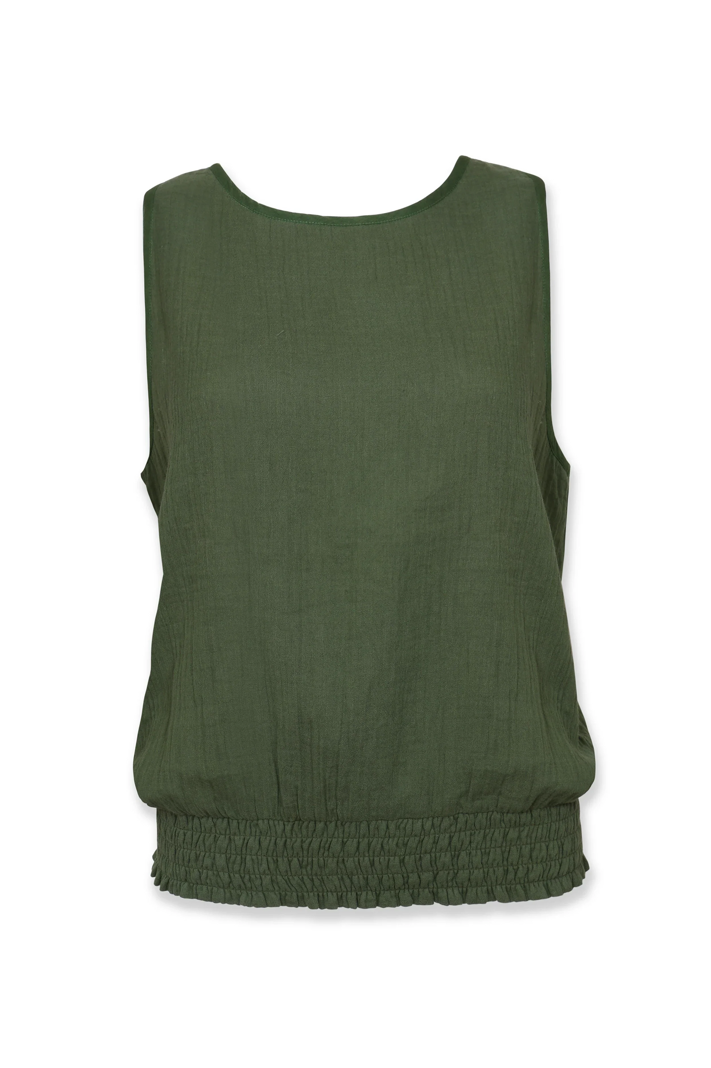 Island Sleeveless Fatigue Top 100% Organic Cotton Helen Jon
