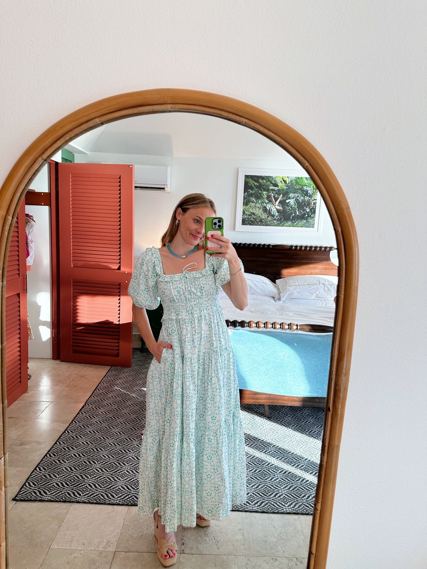 Amelia Dress Midi - Periwinkle