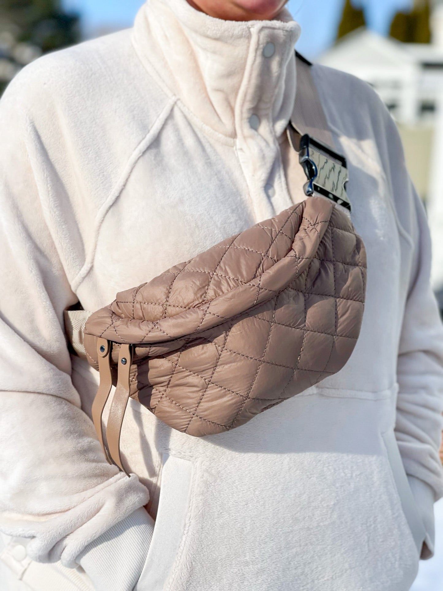 The Millie Puffer Sling Bag Lightweight Crossbody Bag Babs+Birdie