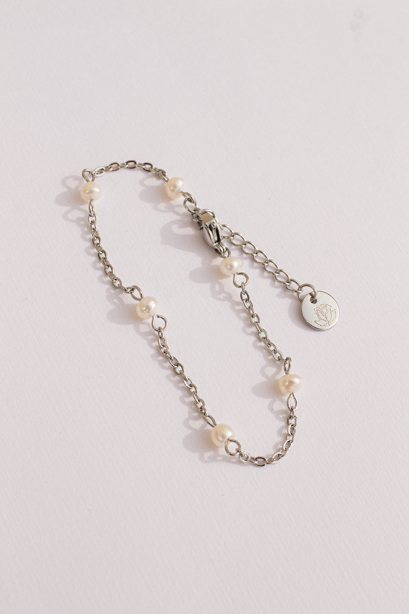 Freshwater Pearl Adjustable Bracelet Stainless Steel Evelynn Bracelet