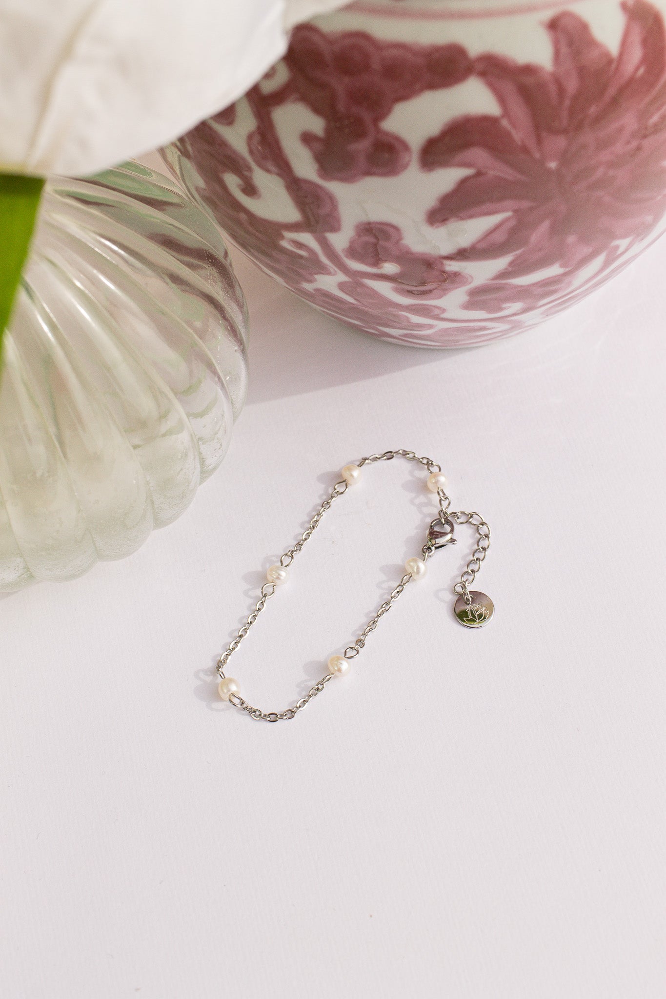 Freshwater Pearl Adjustable Bracelet Stainless Steel Evelynn Bracelet