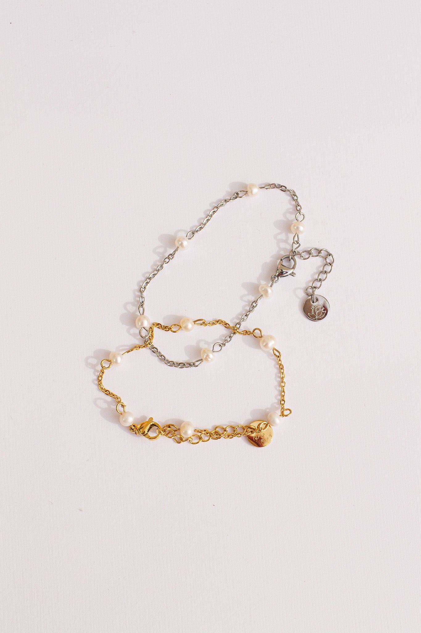 Freshwater Pearl Adjustable Bracelet Stainless Steel Evelynn Bracelet