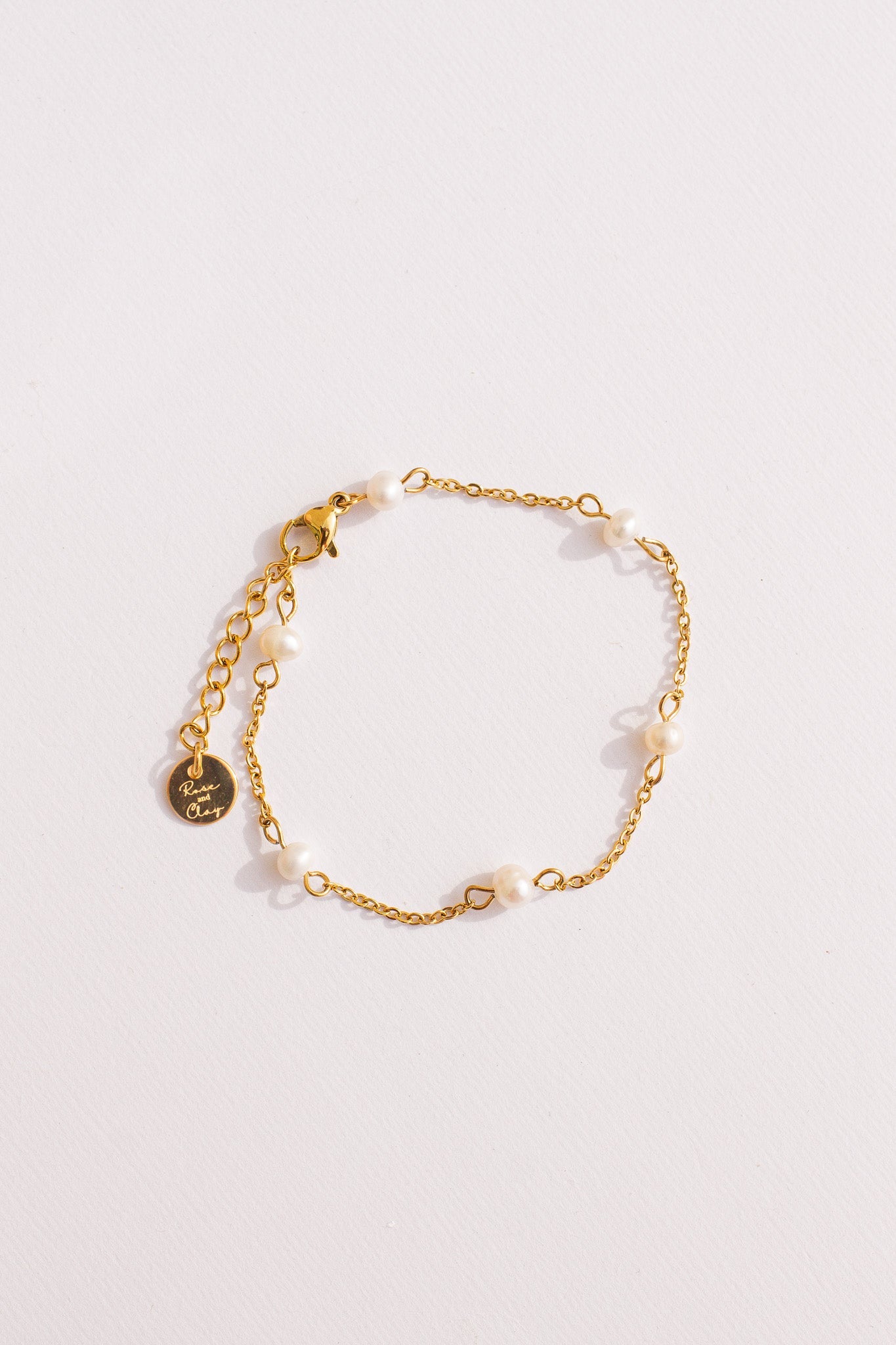 Freshwater Pearl Adjustable Bracelet Stainless Steel Evelynn Bracelet