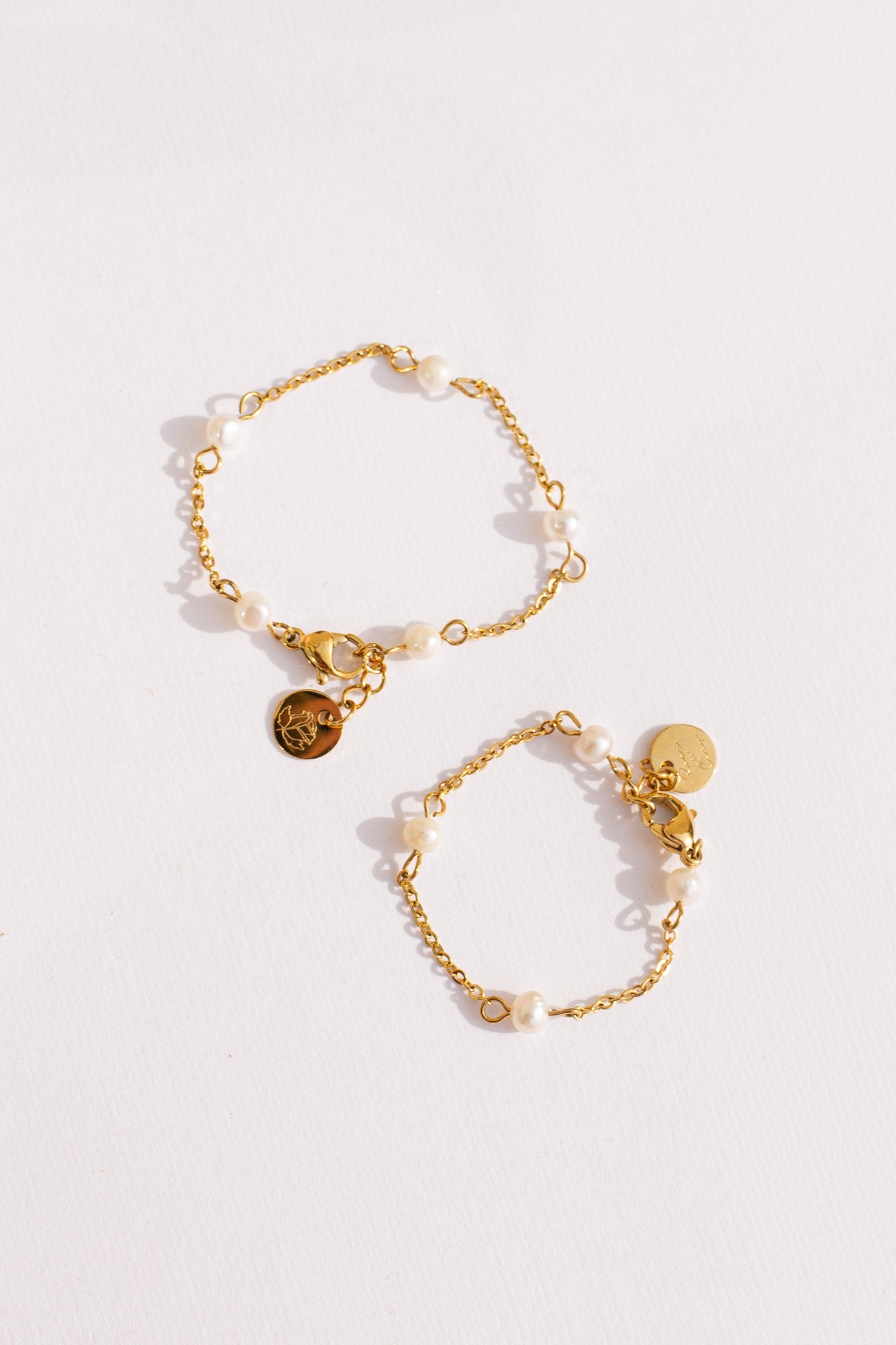Freshwater Pearl Adjustable Baby & Child Bracelet Evelynn