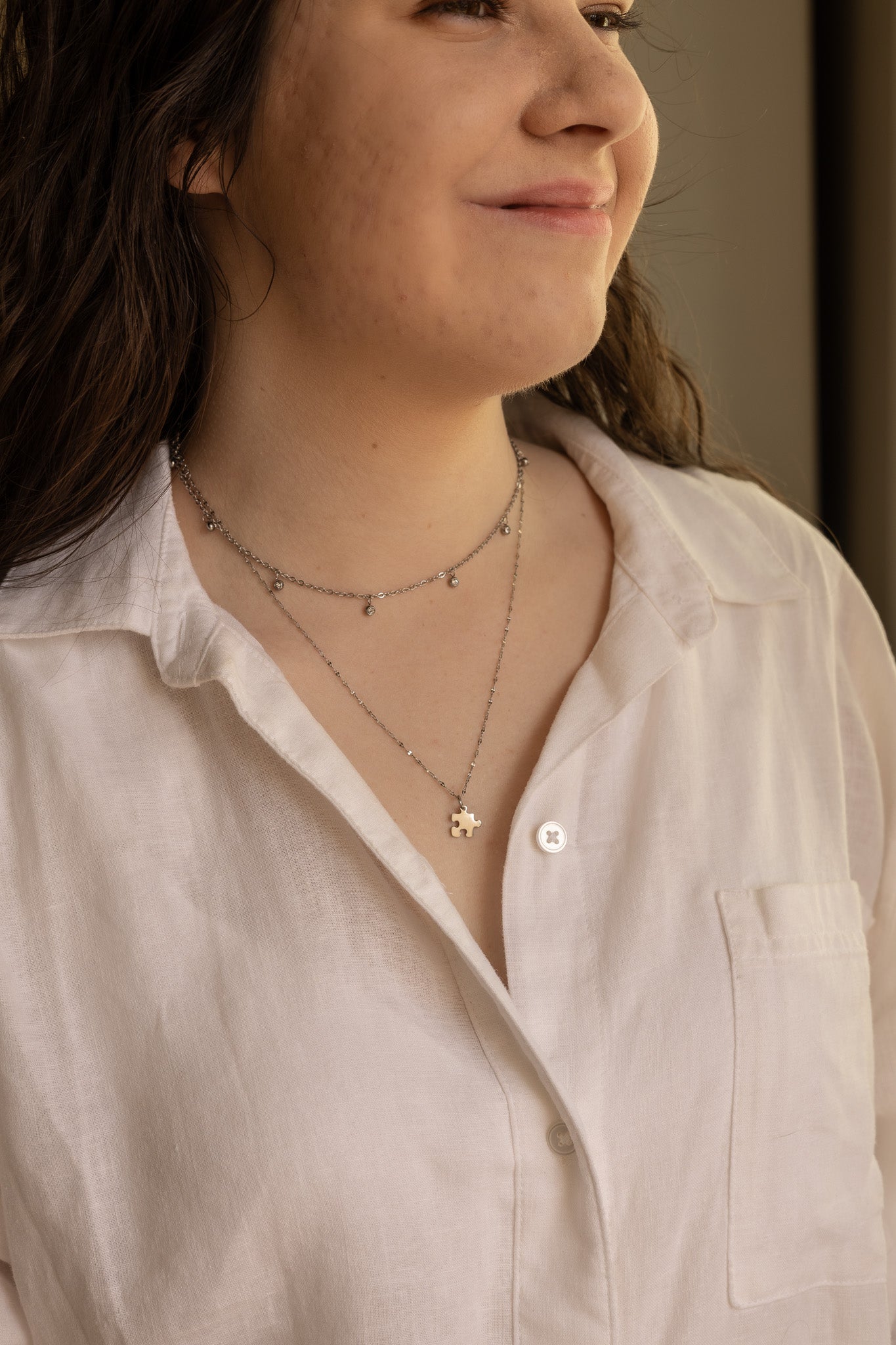 Puzzle Piece Necklace