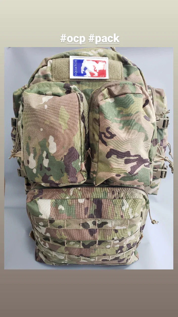 Grassman MOLLE Panel Framed Pack Bundle Squatch Survival Gear