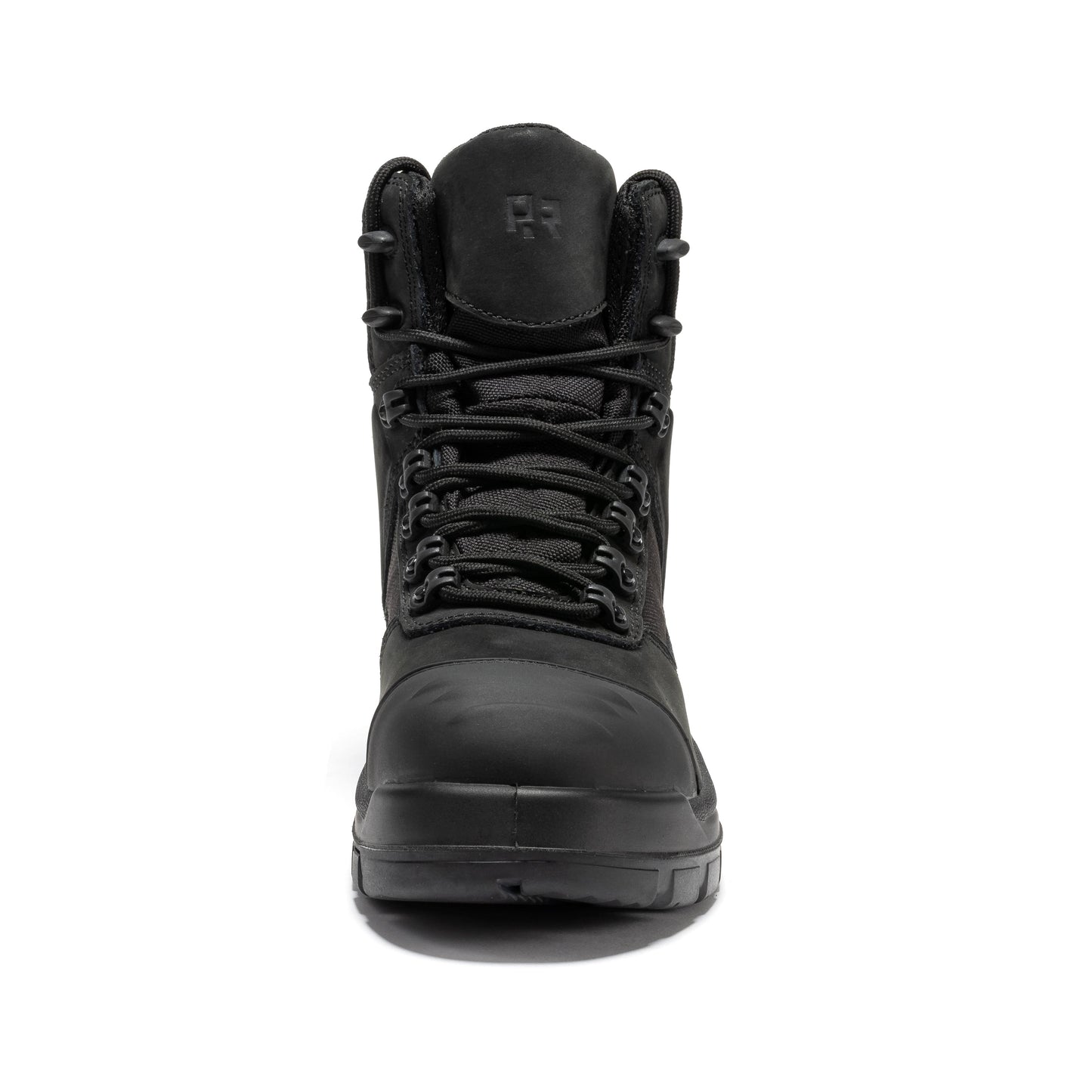 Stowe Black 7 inch Composite Toe Leather Work Boots ROCKROOSTER
