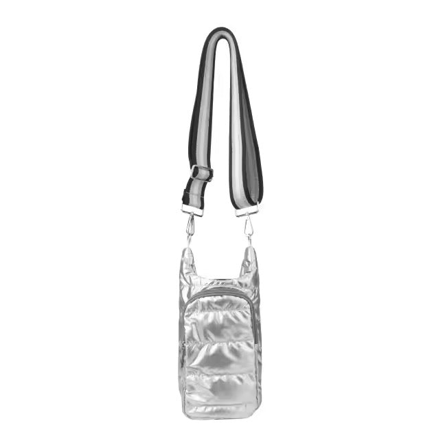 Water Tumbler Carrier Adjustable Strap Crossbody The Capri