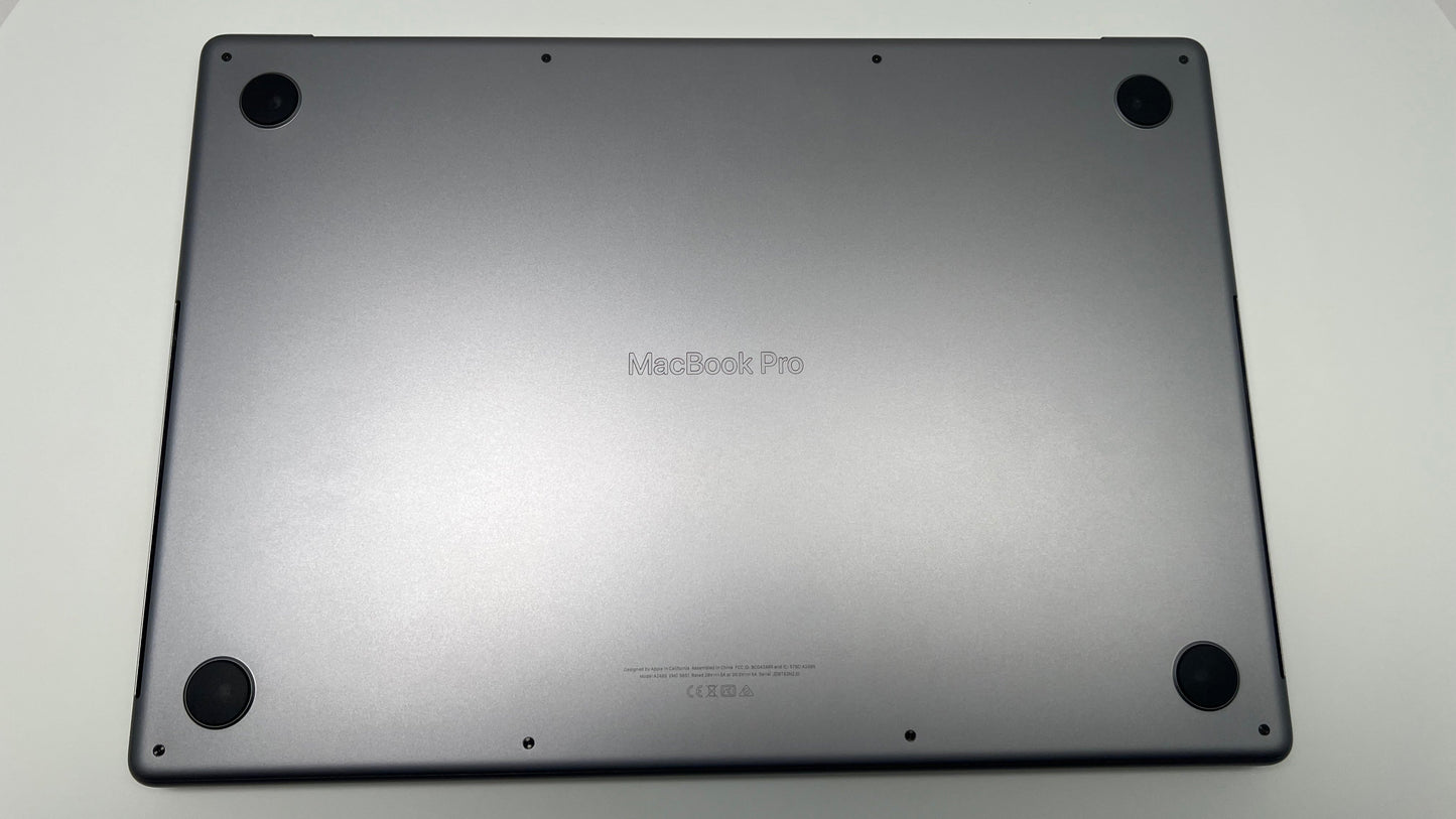 2021 Apple MacBook Pro 16-inch M1 Max 32-Core GPU –  64GB RAM 4TB SSD | Space Gray