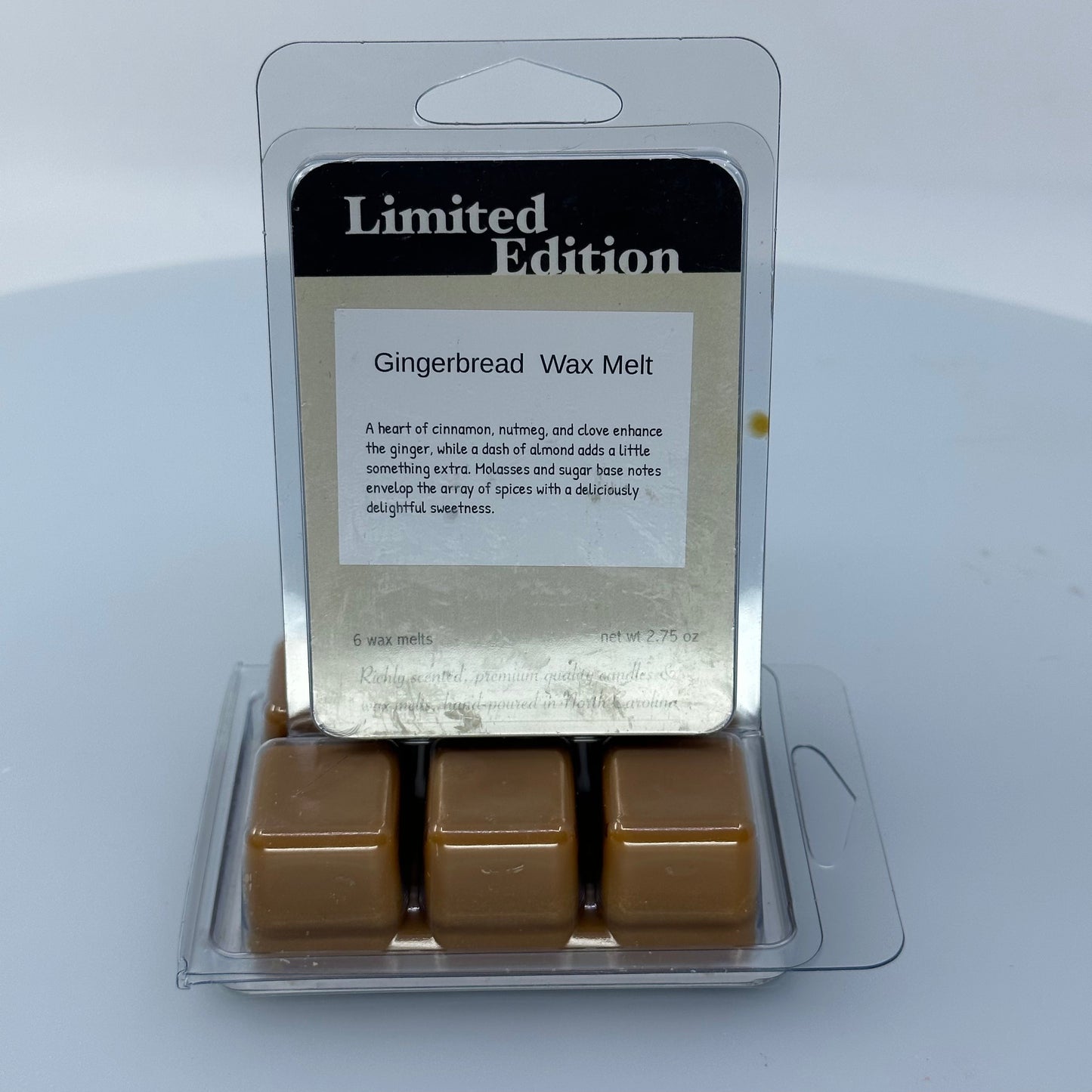 Gingerbread Cinnamon Nutmeg Clove Wax Melts Soy Wax