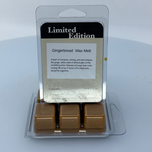 Gingerbread Cinnamon Nutmeg Clove Wax Melts Soy Wax