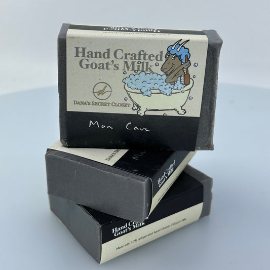 Goats Milk Moisturizing Soap Man Cave