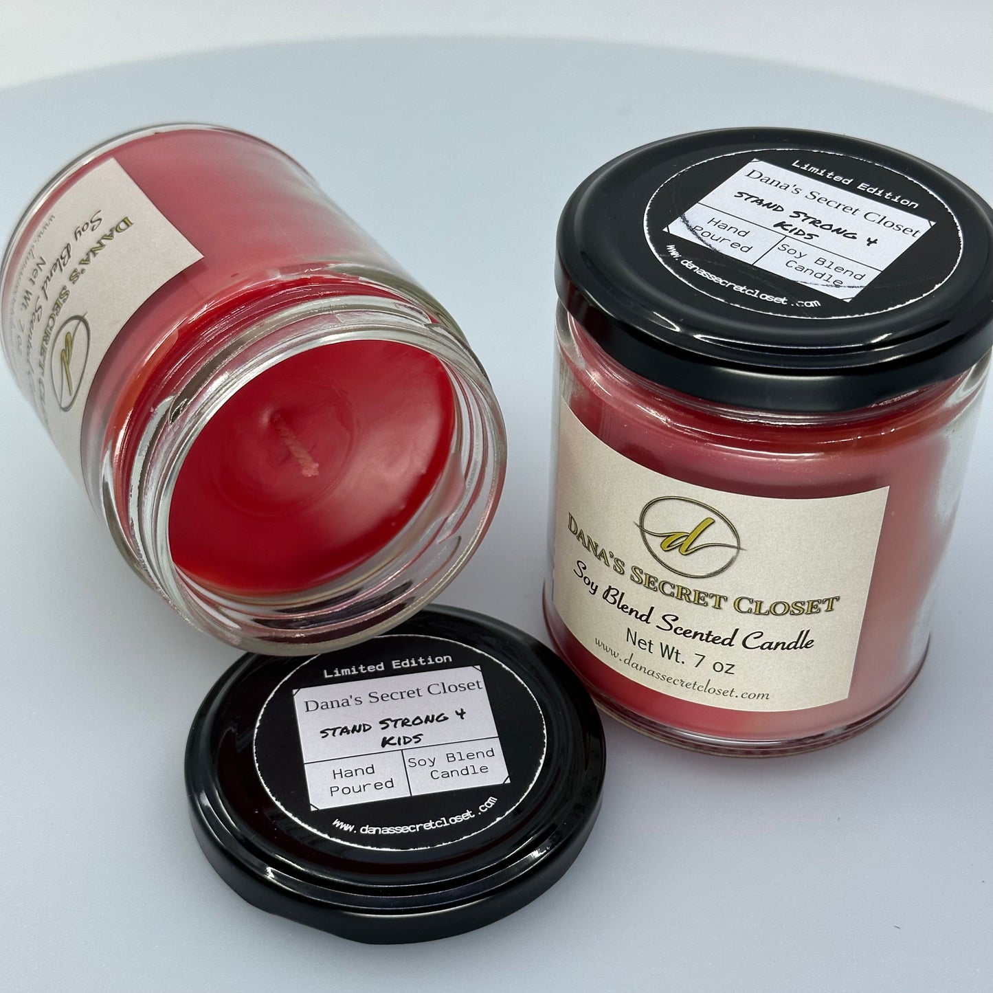 Fruit Punch Scented Stand Strong 4 Kids Candle Soy Paraffin