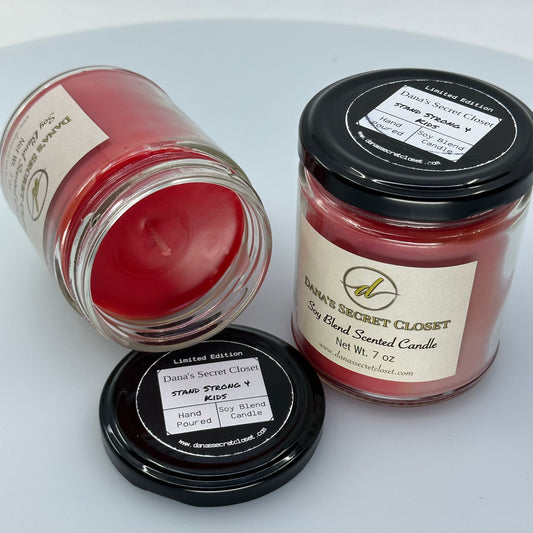 Fruit Punch Scented Stand Strong 4 Kids Candle Soy Paraffin