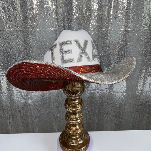 Texas Longhorns Burnt Orange Rhinestone Hat