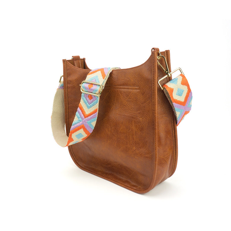 Zippered Crossbody Bag Brown The Sailor Babs+Birdie