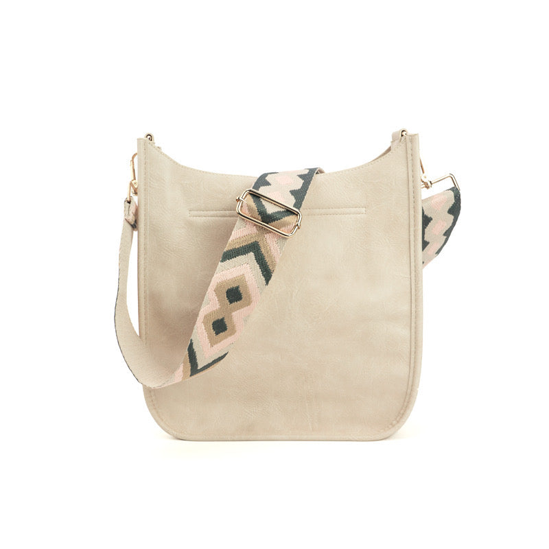 Zippered Crossbody Bag Ivory The Sailor Babs+Birdie
