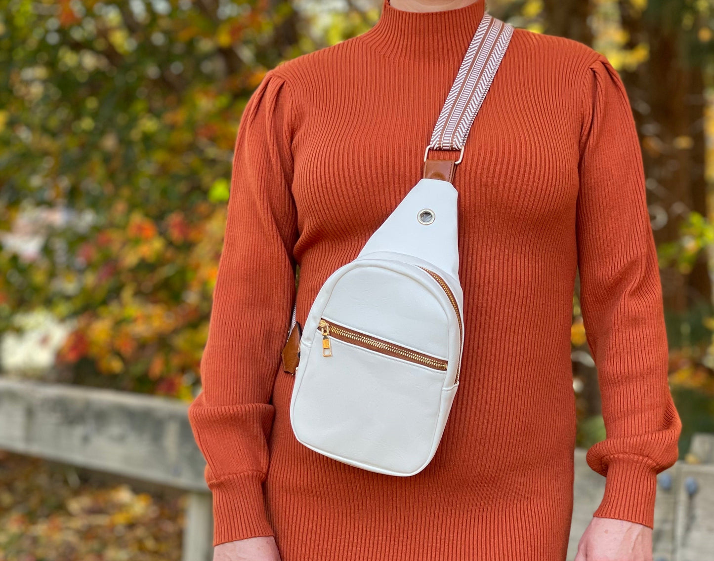 Sling Bag with Zipper Pocket The Palmer