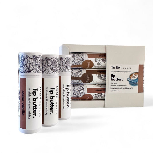 The Coffeehouse Collection Lip Butter Trio