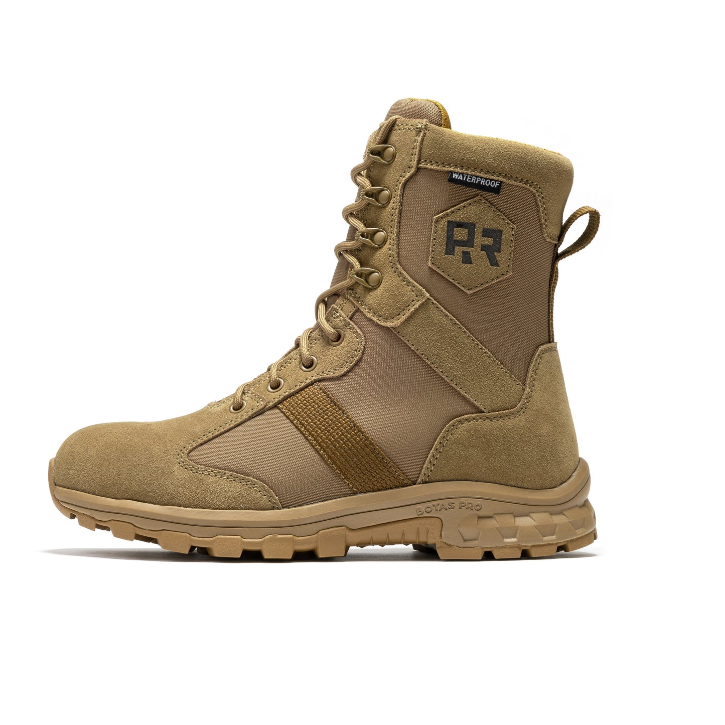 Suede Leather Waterproof Tactical 8 inch Military Boots ROCKROOSTER
